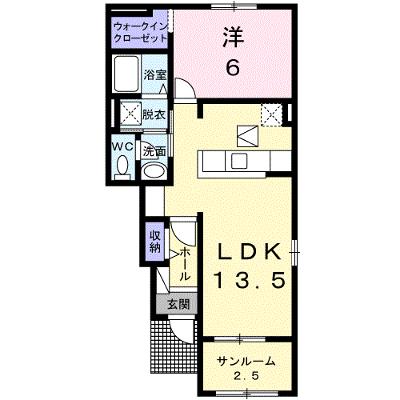 アンジュ・Ｙ 105【管理NO：1-018552001-01050】 ★家具家電は申し込み後に搬入しますの物件画像