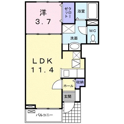 エスポア 102【管理NO：1-014719201-01020】 ★家具家電は申し込み後に搬入します 2026年08月中旬入居可能の物件画像