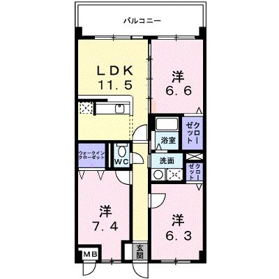オーブ木太 303【管理NO：1-013975301-03030】 ★家具家電は申し込み後に搬入しますの物件画像