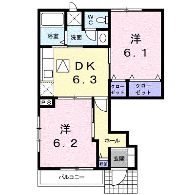 メゾン・ド・ジュネスＫ　３ 101【管理NO：1-012201703-01010】 ★家具家電は申し込み後に搬入しますの物件画像
