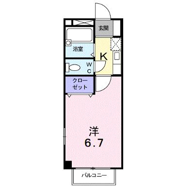 サンミュール木太 203【管理NO：1-010267301-02030】 ★家具家電は申し込み後に搬入しますの物件画像