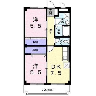 ルレーブ・ロイヤル 204【管理NO：1-005966001-02040】 ★家具家電は申し込み後に搬入しますの物件画像