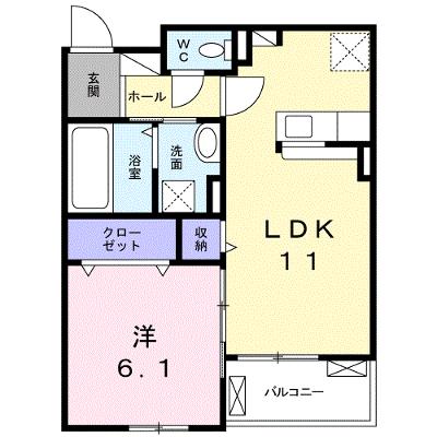 マリナ・デル・レイⅠ 202【管理NO：1-022846401-02020】 ★家具家電は申し込み後に搬入します 2026年08月下旬入居可能の物件画像