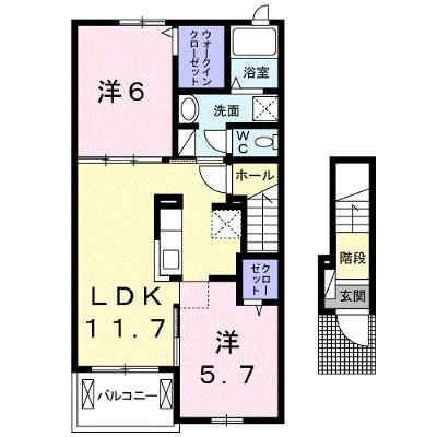 クラール春日Ｃ 202【管理NO：1-022172803-02020】 ★家具家電は申し込み後に搬入しますの物件画像