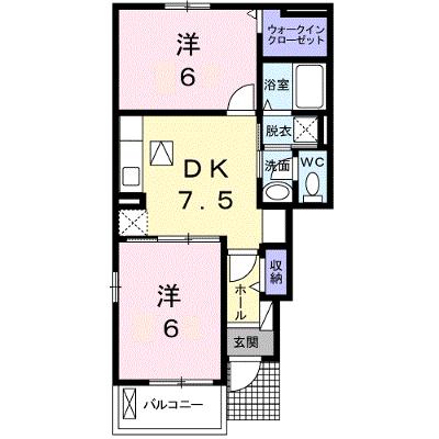 エスペランサⅡ 101【管理NO：1-021874901-01010】 ★家具家電は申し込み後に搬入しますの物件画像