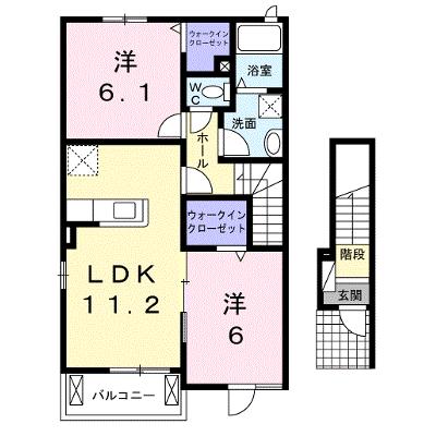 サンティエ 201【管理NO：1-020987901-02010】 ★家具家電は申し込み後に搬入しますの物件画像