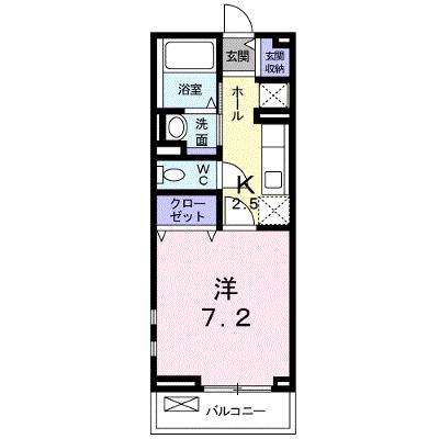 ハッピー・レモンＡ 205【管理NO：1-019505101-02050】 ★家具家電は申し込み後に搬入しますの物件画像