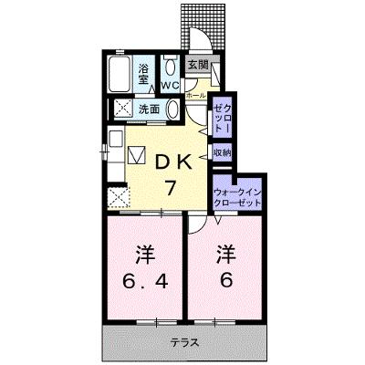 ルラーシュⅡ 103【管理NO：1-019313002-01030】の物件画像
