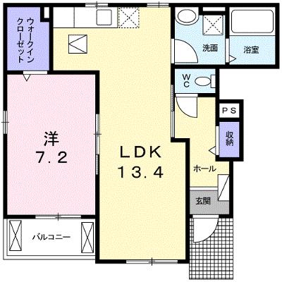 パイン・フィールズ 101【管理NO：1-019287301-01010】 ★家具家電は申し込み後に搬入しますの物件画像
