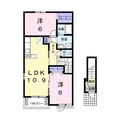 クレストールＫⅢ 201【管理NO：1-018718701-02010】 ★家具家電は申し込み後に搬入しますの物件画像