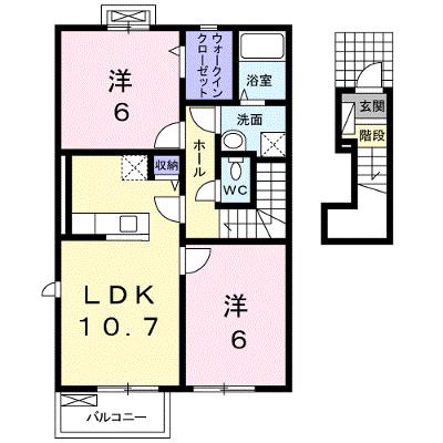 ルース　デラ　プレッソ　Ⅱ 203【管理NO：1-016390602-02030】 ★家具家電は申し込み後に搬入します 2026年07月下旬入居可能の物件画像