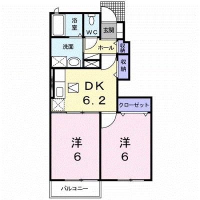 アルドーレ　Ⅱ 102【管理NO：1-014942902-01020】 ★家具家電は申し込み後に搬入しますの物件画像
