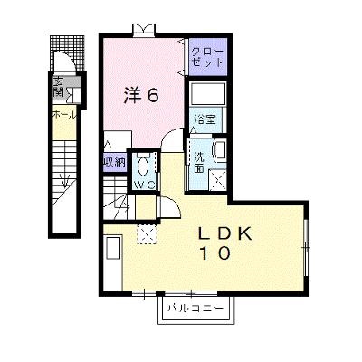れいけん元山 201【管理NO：1-013298401-02010】 ★家具家電は申し込み後に搬入しますの物件画像