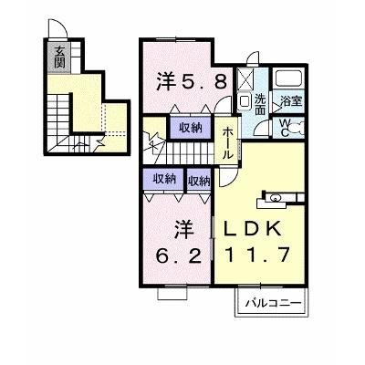 プラティーク長尾 202【管理NO：1-012609101-02020】 ★家具家電は申し込み後に搬入します 2026年07月下旬入居可能の物件画像