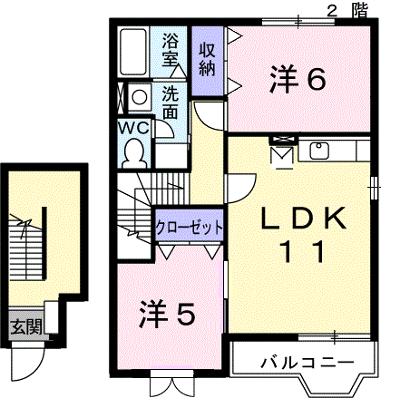 コンフォート恵　Ｂ 202【管理NO：1-011265602-02020】 ★家具家電は申し込み後に搬入しますの物件画像