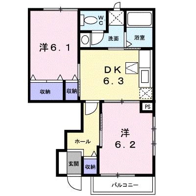 リファインド・Ｎ　Ⅰ 102【管理NO：1-010786301-01020】 ★家具家電は申し込み後に搬入しますの物件画像
