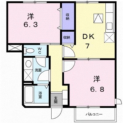 リヴァー・ウィルダーネスＢ 102【管理NO：1-010733101-01020】 ★家具家電は申し込み後に搬入しますの物件画像
