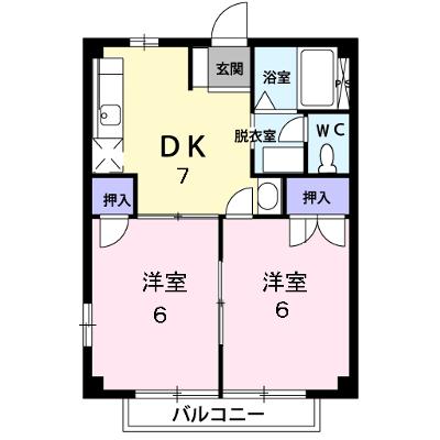 ニューシティー八栗口Ｂ 204【管理NO：1-005826701-02040】 ★家具家電は申し込み後に搬入します 2026年09月中旬入居可能の物件画像