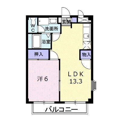 ニューシティー八栗口Ｂ 101【管理NO：1-005826701-01010】 ★家具家電は申し込み後に搬入しますの物件画像