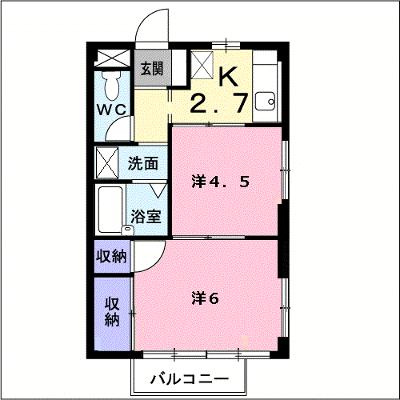 エルディム大谷 201【管理NO：1-001671501-02010】 ★家具家電は申し込み後に搬入しますの物件画像