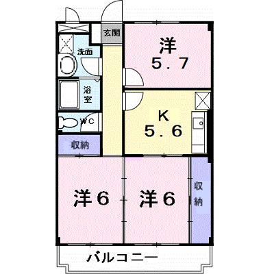 マリッチ溝渕Ⅰ 203【管理NO：1-001092601-02030】 ★家具家電は申し込み後に搬入しますの物件画像