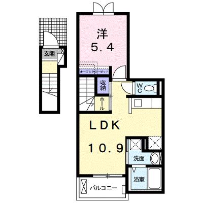 ディア　コート　中津 203【管理NO：1-021548301-02030】 ★家具家電は申し込み後に搬入しますの物件画像