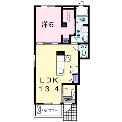 フィオーレ悠 101【管理NO：1-021192001-01010】 ★家具家電は申し込み後に搬入しますの物件画像
