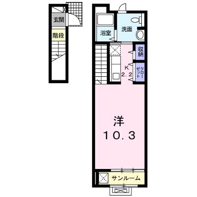 ガーデンハウスＭ　Ｃ 202【管理NO：1-020717402-02020】 ★家具家電は申し込み後に搬入します 2026年09月上旬入居可能の物件画像