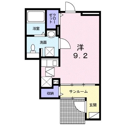 ガーデンハウスＭ　Ｂ 102【管理NO：1-020717401-01020】 ★家具家電は申し込み後に搬入します★の物件画像