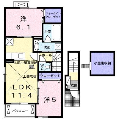 ＪａｄｅＨｏｕｓｅ　Ｄ 201【管理NO：1-019998104-02010】 ★家具家電は申し込み後に搬入します★の物件画像