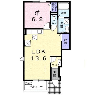 ボヌール・メゾンＡ 101【管理NO：1-018919401-01010】 ★家具家電は申し込み後に搬入します 2026年08月下旬入居可能の物件画像