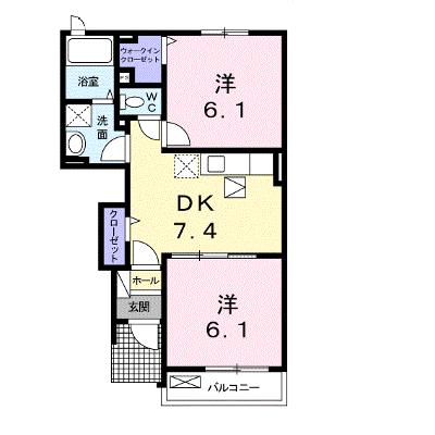 メゾンハナブサⅡ 102【管理NO：1-017292601-01020】 ★家具家電は申し込み後に搬入します 2026年07月下旬入居可能の物件画像