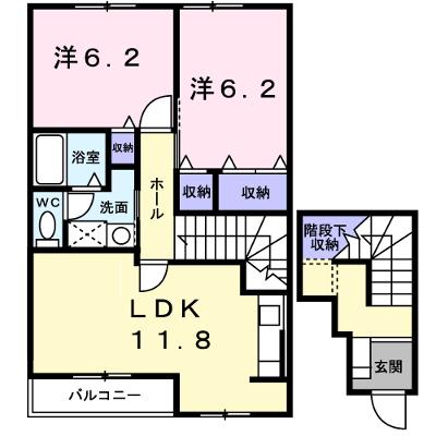 シルエーラ 202【管理NO：1-011058101-02020】 ★家具家電は申し込み後に搬入しますの物件画像