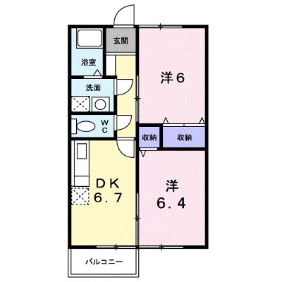 ブライトプラッツＡ 202【管理NO：1-010123501-02020】 ★家具家電は申し込み後に搬入しますの物件画像