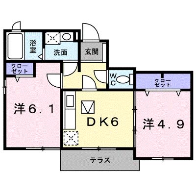 サンリット　Ｂ 103【管理NO：1-013391202-01030】 ★家具家電は申し込み後に搬入します 2026年08月下旬入居可能の物件画像