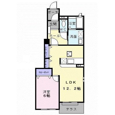 パークサイド　Ｂ 101【管理NO：1-013077202-01010】 ★家具家電は申し込み後に搬入しますの物件画像