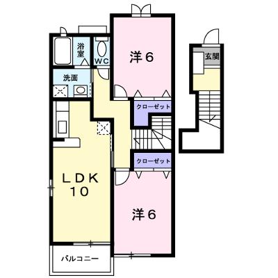 メゾン・ポポラーレＢ 203【管理NO：1-013067902-02030】 ★家具家電は申し込み後に搬入しますの物件画像