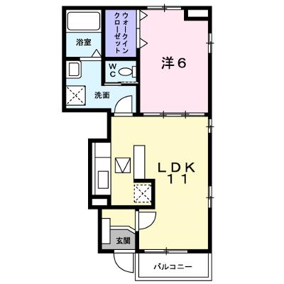 プリムヴェールＡ 102【管理NO：1-012993601-01020】 ★家具家電は申し込み後に搬入しますの物件画像