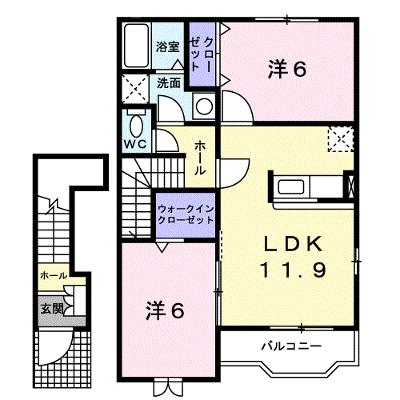 サン・フィールドＢ 203【管理NO：1-012824402-02030】 ★家具家電は申し込み後に搬入しますの物件画像