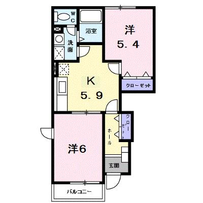 ヴィラ　エンゼルＡ 101【管理NO：1-012291401-01010】 ★家具家電は申し込み後に搬入します★の物件画像