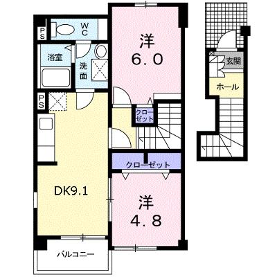ベル・ソレイユＢ 203【管理NO：1-012231202-02030】 ★家具家電は申し込み後に搬入しますの物件画像