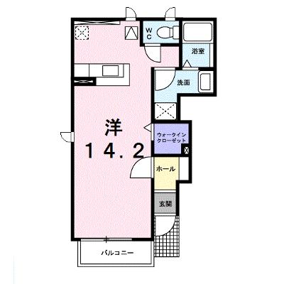 サウス郡家　Ａ 101【管理NO：1-012104501-01010】 ★家具家電は申し込み後に搬入します★の物件画像