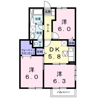 セントポーリアくすみ　Ｃ 101【管理NO：1-011392103-01010】 ★家具家電は申し込み後に搬入しますの物件画像