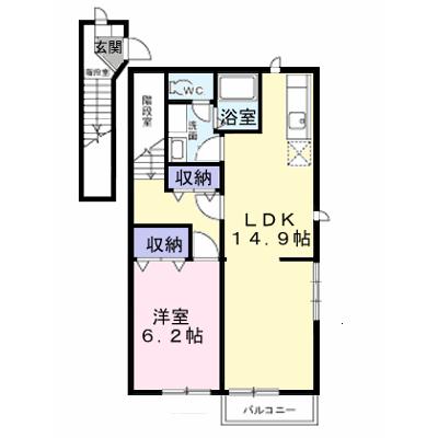 ハイツまる木 201【管理NO：1-011166901-02010】 ★家具家電は申し込み後に搬入します★の物件画像