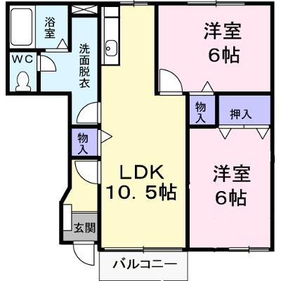 エターナル・パレスＣ 102【管理NO：1-011159703-01020】 ★家具家電は申し込み後に搬入します★の物件画像