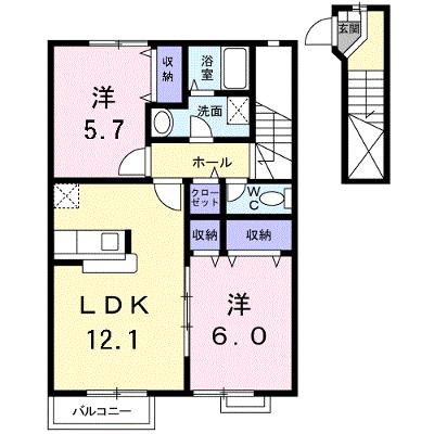 シンサリティ．ＭⅡ　Ｂ 202【管理NO：1-011043402-02020】 ★家具家電は申し込み後に搬入しますの物件画像