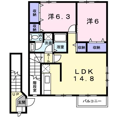パールスクエアＢ 202【管理NO：1-011032302-02020】の物件画像