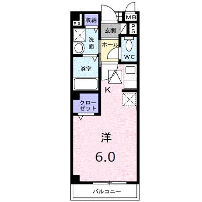 ホワイト・リバー 102【管理NO：1-010797901-01020】 ★家具家電は申し込み後に搬入します★の物件画像