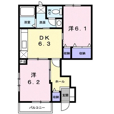ハイランドさぬき　Ｂ 101【管理NO：1-010697702-01010】 ★家具家電は申し込み後に搬入しますの物件画像