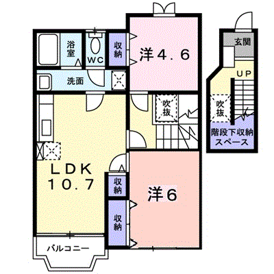 ネオ・フリーダム 202【管理NO：1-010587101-02020】 ★家具家電は申し込み後に搬入します★の物件画像